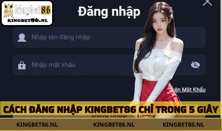 Đăng nhập KINGBET86 chỉ với 3 bước đơn giản